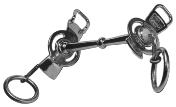 The Wellep full cheek single jointed
snaffle